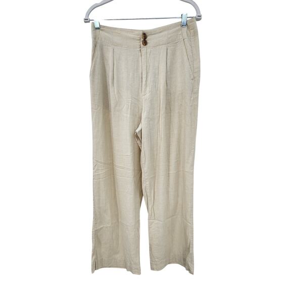 Marine Layer Women's Flora High-Waisted Wide-Leg Pants Size 6 - Picture 5 of 14